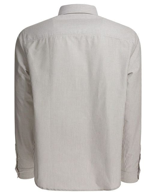 A.P.C. Gray "greg" Shirt for men