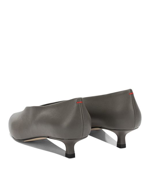 Aeyde Gray Clara 35Mm Pumps Taupe