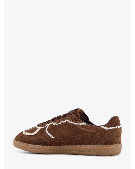 Alohas Brown Tb.490 Crochet Suede Sneakers