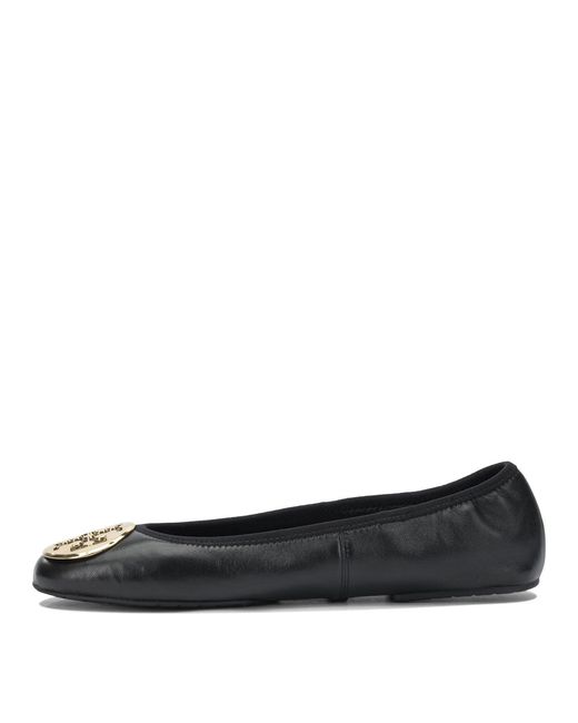 Tory Burch Black Reva Travel Ballet