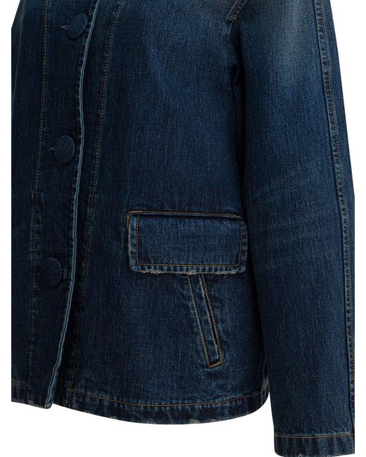 Prada Blue Denim Jacket