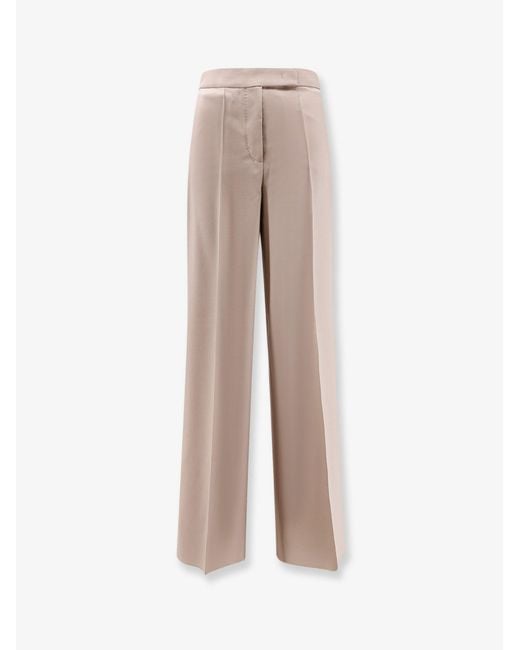 Max Mara Natural Rtw Lana Vergine Mohair Seta