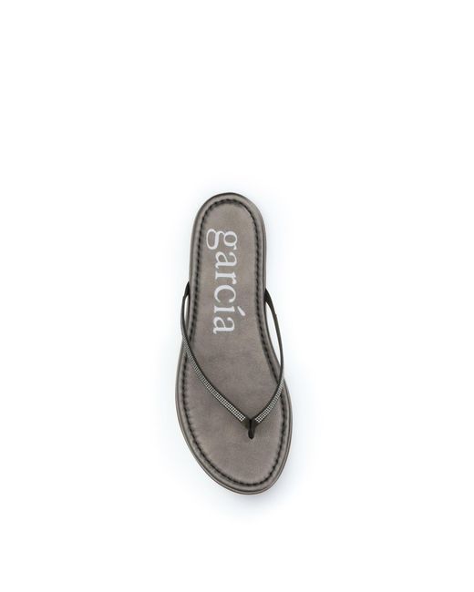 Pedro Garcia White Flip-Flops