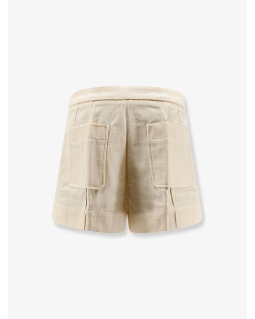 Soeur Natural Hover Cotton Shorts