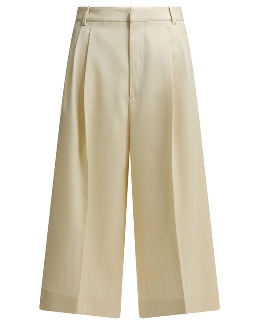 Céline Natural Wool Trousers