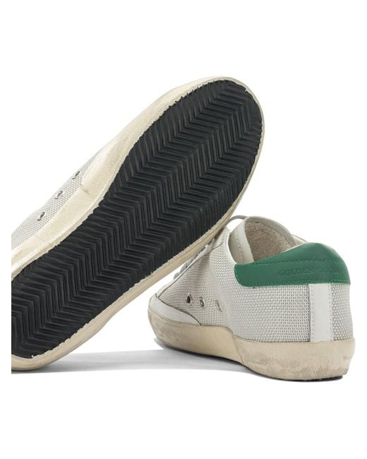 Golden Goose Deluxe Brand Gray "Super-Star" Sneakers for men
