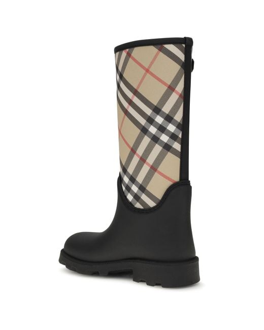 Burberry Black Boots