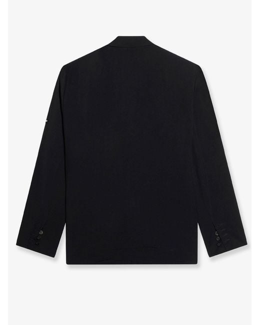 Balenciaga Blue Washed Sb Viscose Blazer
