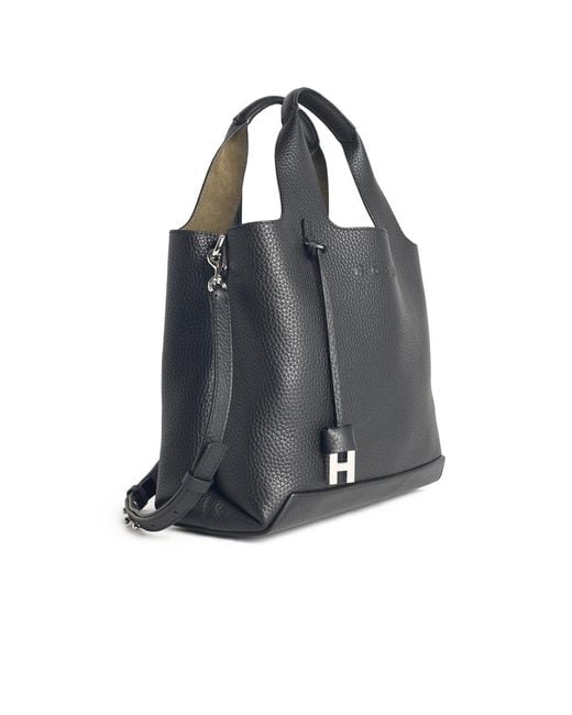 Hogan Black Leather Bag