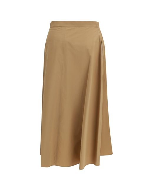Weekend by Maxmara Natural Midi Skirt Zattera