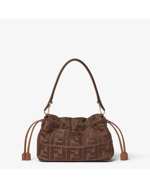Fendi Brown Mamma Baguette Small Handbag