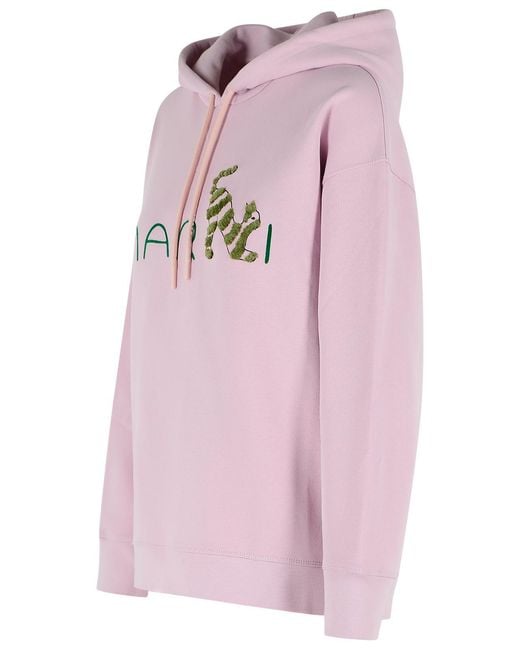 Marni Pink Cotton Sweatshirt