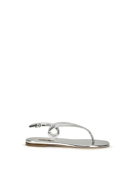 Casadei White Sandals Josephine