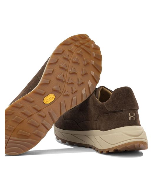 Henderson Brown Shark Suede Sneakers for men