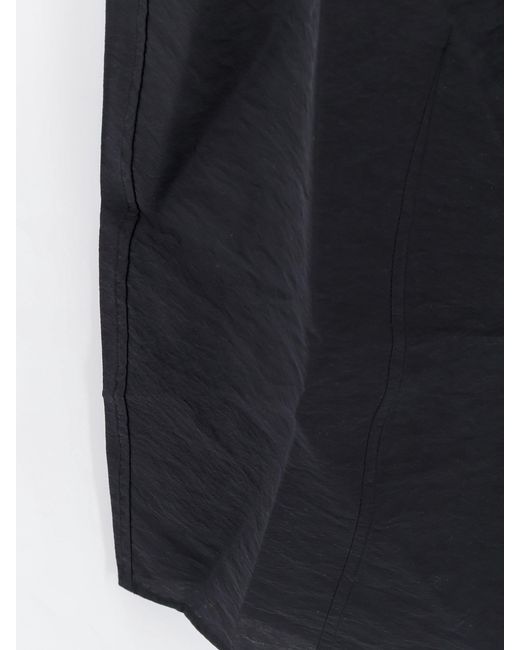 Totême Blue Parachute Silk Blend Skirt