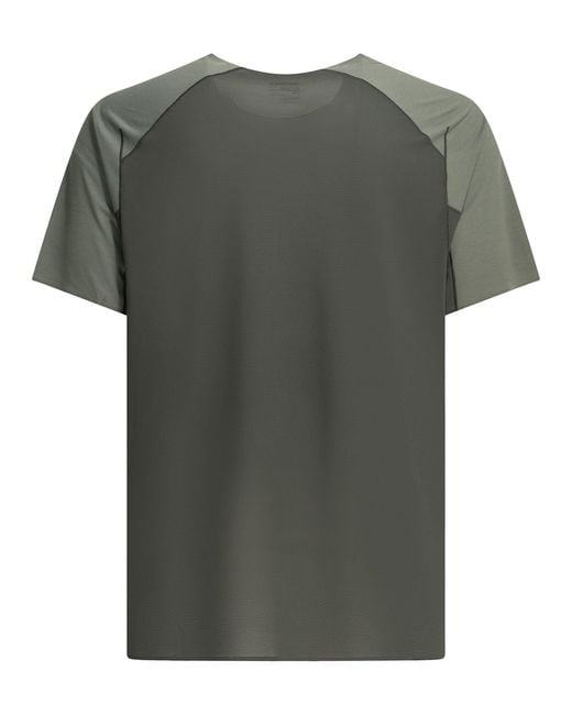 Arc'teryx Green "Norvan" Round Neck T-Shirt for men