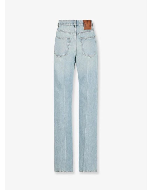 Valentino Blue Chez Cotton Jeans