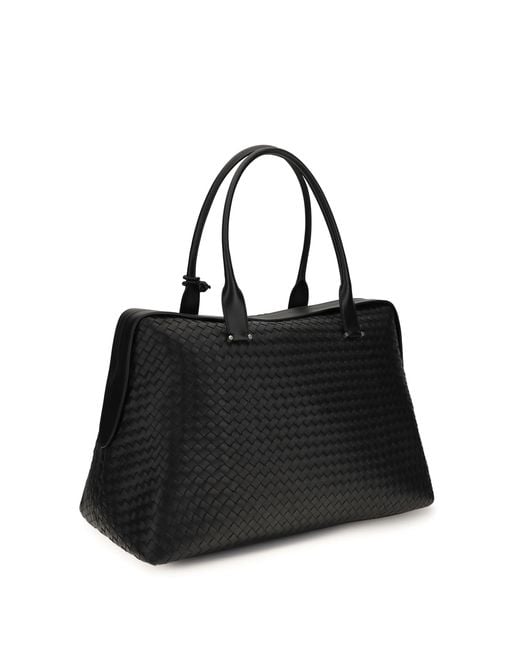 Bottega Veneta Black Duffels Travel Bag Nappa for men