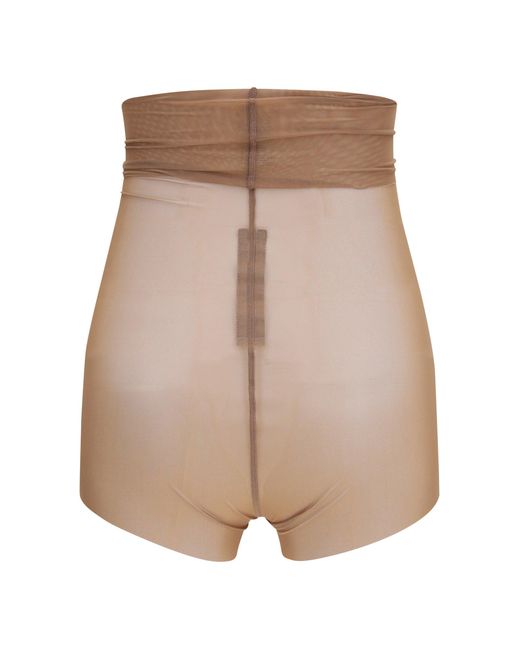 Rick Owens Natural Sheer Shorts