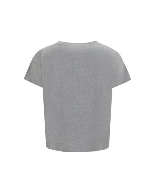 Loulou de Saison Gray Basiluzzo Boxy Fit T-Shirt Melange
