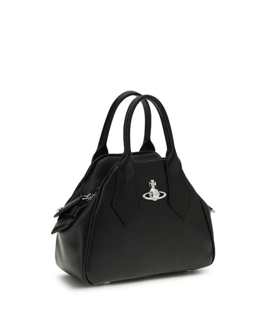 Vivienne Westwood Black Small Yasmine Handbag
