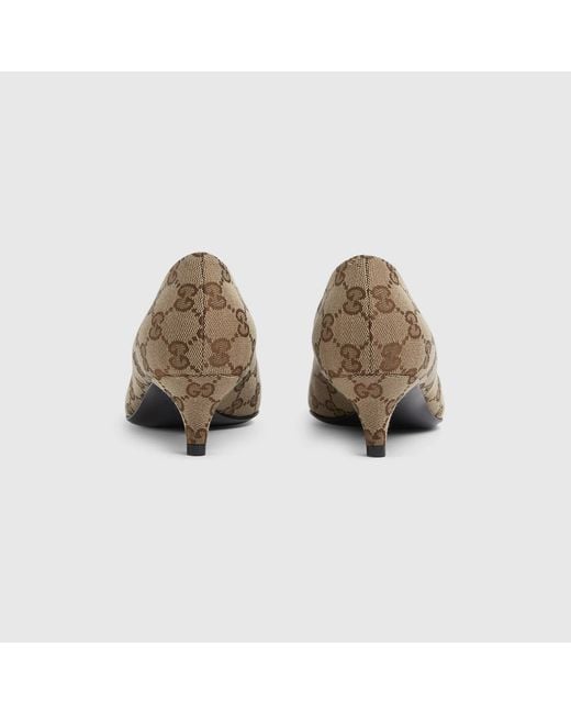 Gucci Gray Horsebit Pumps