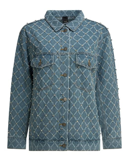 Pinko Blue Jackets & Coats