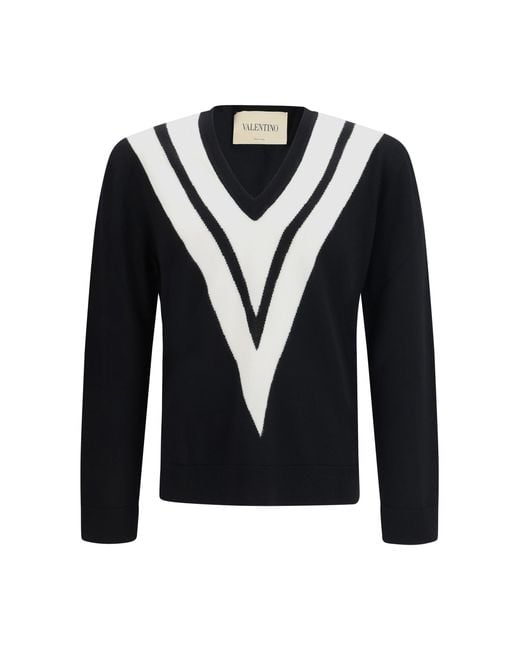 Valentino Blue Sweater for men