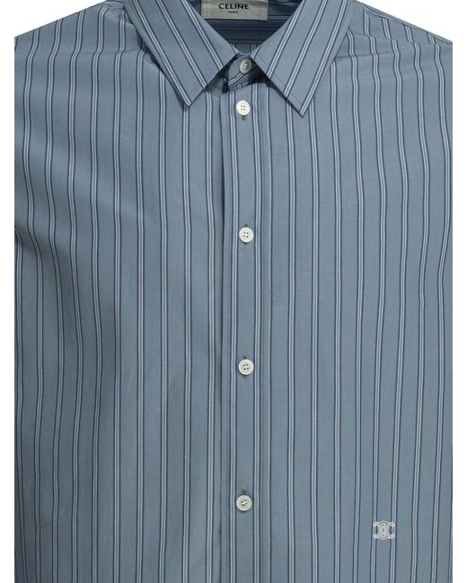 Céline Blue Shirts for men