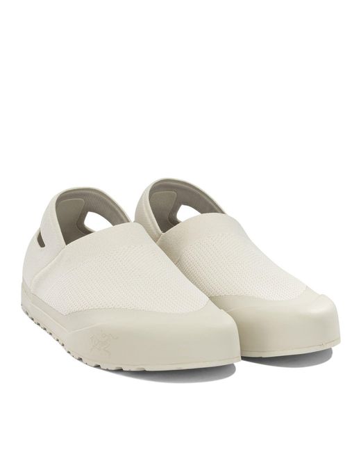 Arc'teryx White Kragg Aura Low-Top Sneakers for men
