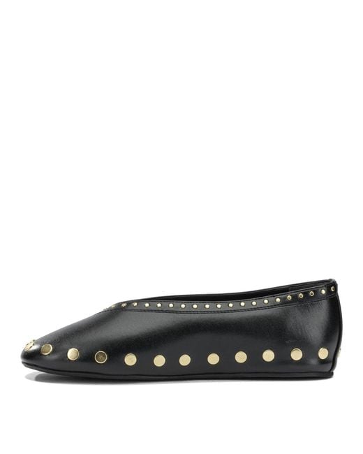 Ganni Black "Jenny" Classic Ballet Flats