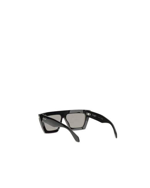 Alaïa Gray Alaã¯A Mask Sunglasses