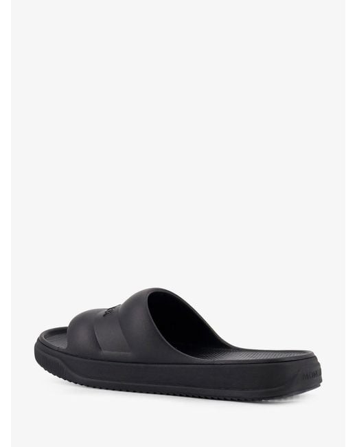 Moncler White Altive Rubber Sandals