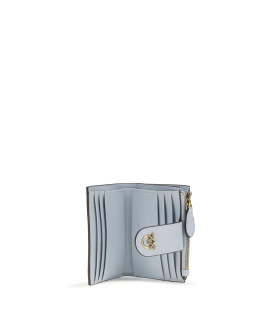 Pinko White Wallet Light Calf Leather