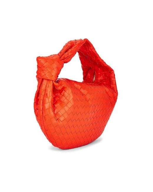 Bottega Veneta Red Jodi Shoulder Bag