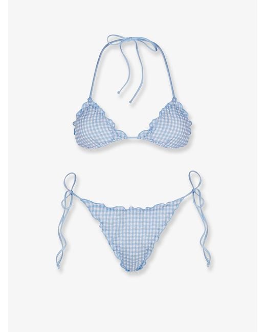 Mc2 Saint Barth Blue Bikini Sagitami