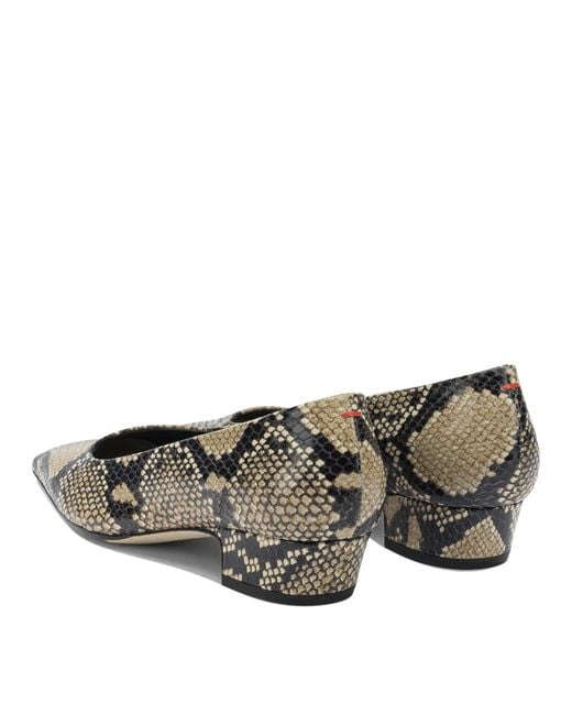 Aeyde Gray Heeled Shoes