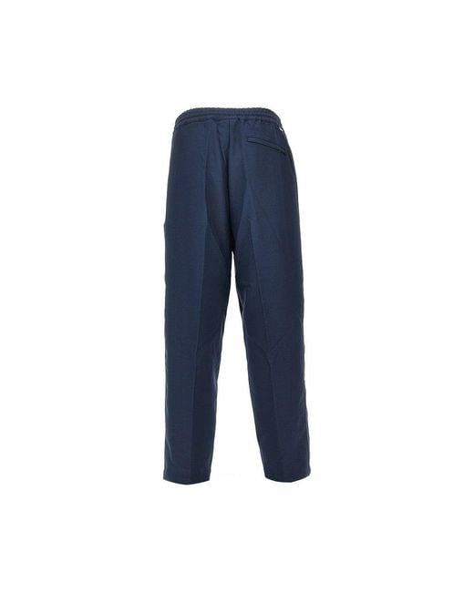 Obey Blue Technical Twill Tailored Pants for men