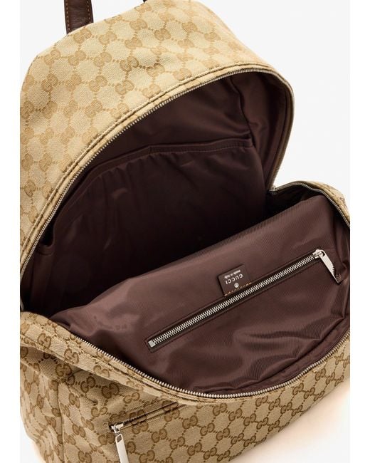 Gucci Natural Gg Backpack for men