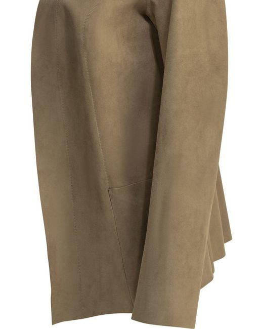 Salvatore Santoro Brown Suede Blazer