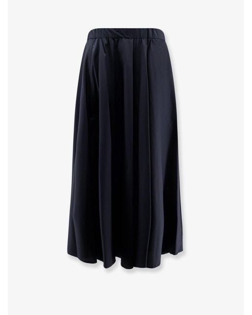 Aspesi Blue Skirt Cotton