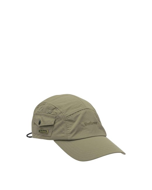 Barbour Green "Festival" Baseball Cap for men