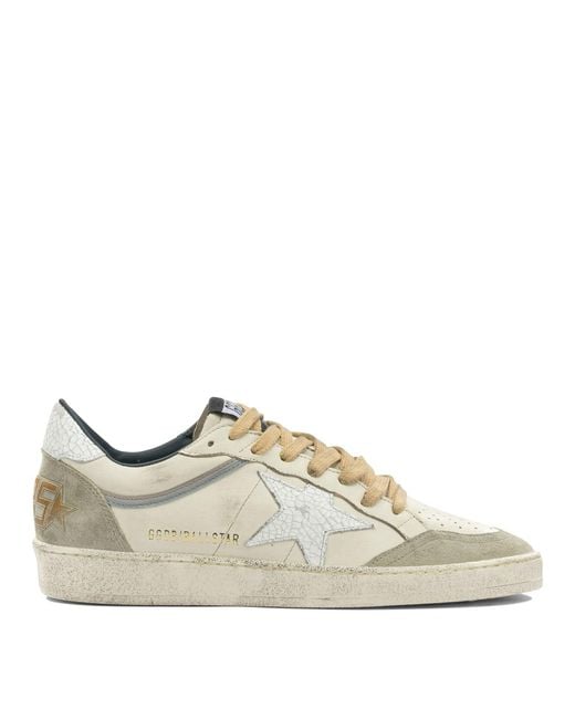 Men's Brown "Ball Star Double Upper" Trainers