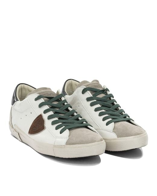 Philippe Model White Sneakers & Slip-On