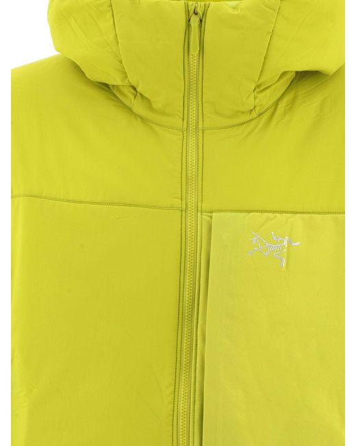Arc'teryx Yellow "proton" Jacket for men