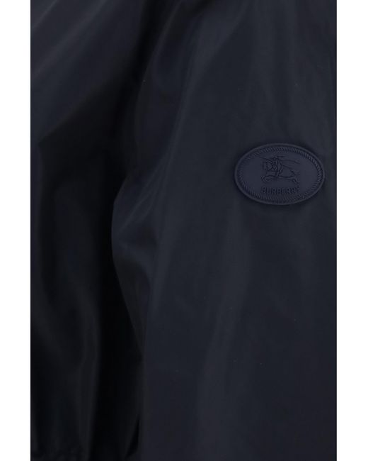 Burberry Blue Short Blackpool Nylon Jacket
