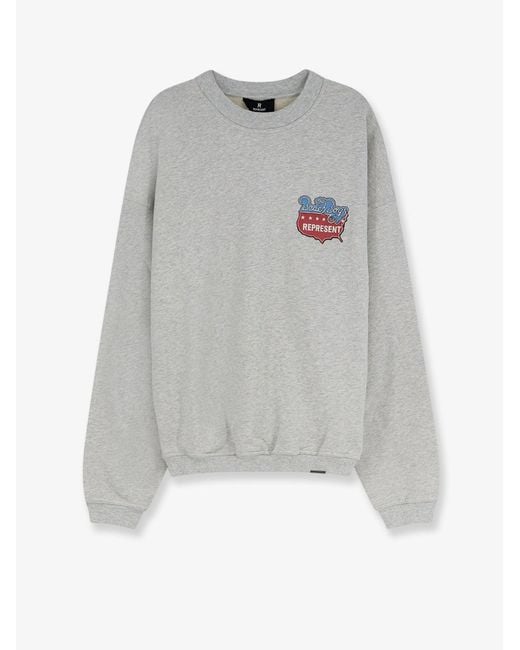 Represent Gray Sweater Beach Boys Americas Band Cotton for men