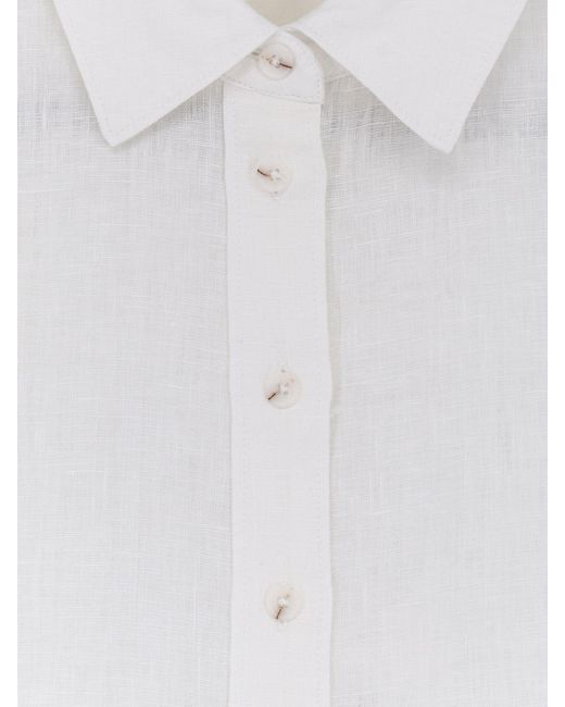 Closed White Linen Shirt
