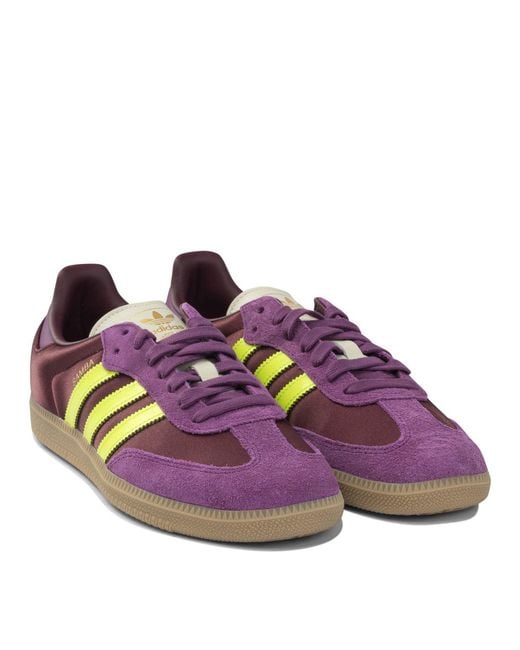 Adidas Originals Purple "Samba Og W" Sneaker