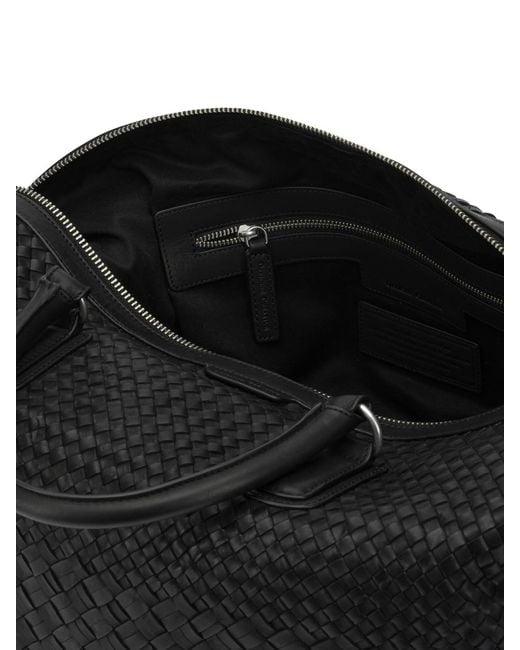 Officine Creative Black Armor 019 Travel Bag for men